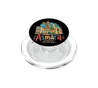 Regalo disegnato a mano del punto di riferimento del souvenir di viaggio di Asmara Eritrea PopSockets PopGrip per MagSafe