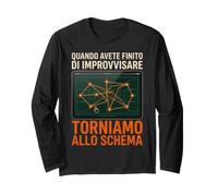 Regalo Divertente Basket Giocatore E Allenatore di Basket Maglia a Manica