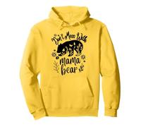 Regalo divertente da donna con scritta "Don't Mess with Mama Bear" Felpa con Cappuccio