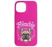 Regalo divertente Frenchie per fan di bulldog francesi Custodia per iPhone 15