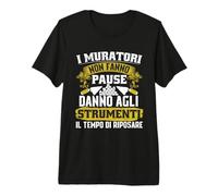 Regalo Divertente Muratore Maglietta Premium