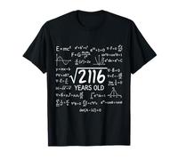 Regalo Divertente per 46° Compleanno, 46 Anni, per Matematica, Nerd, Umorismo, Geek Maglietta
