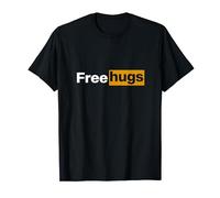 Regalo divertente per feste nerd con logo Hugs Love Hub Maglietta