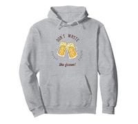 Regalo divertente per gli amanti della birra con scritta "Don't Waste The Foam!" Felpa con Cappuccio