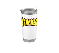 Regalo divertente per insegnante di matematica nerd, skateboard, pattinatore Bicchiere termico in acciaio inox doppia parete