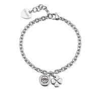 Regalo Donna Spedizione Gratis Bracciale Sagapo Fortuna Cuore Quadrifoglio
