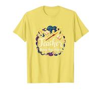 Regalo educativo ispiratore per Insegnante Che Fa la magia accadere Maglietta, Uomo, Limone, L