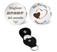 Regalo Festa Dei Papa per Nonno Compleanno Regali Un Piccolo Abbraccio Portachiavi Portafortuna Nonno Idee Regalo Festa Dei Nonni Regalo Natale