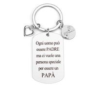 Regalo Festa del Papà, Regalo Papà, Festa del Papa Idee Regalo, Portachiavi Papà, Regalo Papa Compleanno, Regali per Papà, Regali da fare al Papà, Regali per Futuri Papà, Portachiavi Papa e Figlia