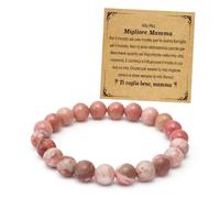 Regalo Festa Della Mamma Bracciale Originali Festa Della Mamma Idee Regalo per Neomamma E Sorelle E Colleghe Donna Regali Di Natale per Madre Della Sposa Regali per Lei Bracciale Personalizzato