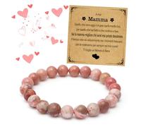 Regalo Festa Della Mamma Bracciale Personalizzato Festa Della Mamma Idee Regalo Mamma Compleanno Originali Regali Di Natale per Neomamma E Zia E Sorella E Amica Personalizzato Regali Natale E Pasqua