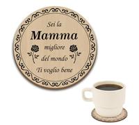 Regalo Festa Della Mamma Idee Regalo Mamma Compleanno Festa Utili Originali Regali Neomamma Natale Pasqua Pensionamento San Valentino Regali per Casa Nuova Sottobicchieri in Legno