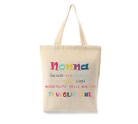Regalo Festa Della Mamma,Regalo Festa Della Nonna,Regalo Nonna,Borsa di Tela,Festa Dei Nonni Idee Regalo,Regalo Nonna Compleanno,Regalo Festa dei Nonni,Regalo Nonna Natale,Regalo Festa Della Nonna