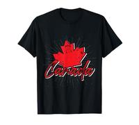 Regalo foglia d'acero per i vacanzieri Canada Maglietta
