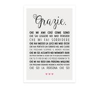 Regalo Frase Speciale, Stampa motivazionale, Idea Regalo Anniversario Per Fidanzati, Moglie e Marito, Arredamento Casa Soggiorno Salotto Ufficio Cucina, Poster in carta glossy premium (29.7x42)