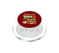 Regalo Giardinaggio La mia cosa è il mio giardino e le mie galline PopSockets PopGrip per MagSafe
