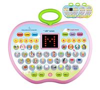 Regalo giocattolo per ragazze di 2 3 4 anni, giocattoli educativi per bambini per bambini di 1-3 anni Tablet di apprendimento del bambino per 12 18 24 36 mesi Ragazza Ragazzo Laptop per bambini Età 2