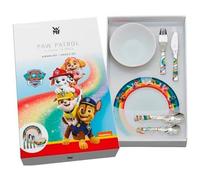 Regalo Grabado - Posate per bambini personalizzate con stoviglie | Acciaio inossidabile 18/10 | Nome e data incise | Lavabile in lavastoviglie | (Patrulla Canina)