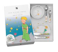 Regalo Grabado - Posate per bambini personalizzate con stoviglie | Acciaio inossidabile 18/10 | Nome e Data Incisi | Lavabile in lavastoviglie | (Il Principe)