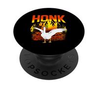 Regalo Honk Goose City in Flames PopSockets PopGrip Adesivo