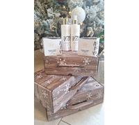 REGALO IDEA NATALE CORPO AL LATTE E VANIGLIA CON SCRUB BURRO BAGNODOCCIA CREMA