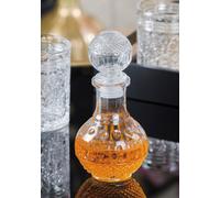 Regalo Italiano Bottiglia in Vetro 250 Ml H 18 Cm D 9 Cm Trasparente