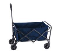 Regalo Italiano Carretto Pieghevole 79 x 49 Cm H 90 Cm Blu