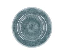 Regalo Italiano Piatto Frutta in Melamina D 24 Cm H 3 Cm Azzurro