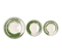 Regalo Italiano Servizio Piatti Cody 18 Pz Porcellana Verde