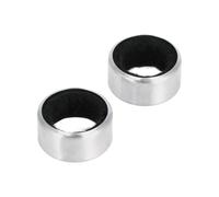 Regalo Italiano Set 2 Pz Anelli Salvagoccia 4 x 2 Cm Acciaio