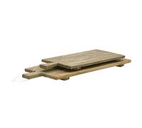 Regalo Italiano Set 2 Taglieri in Legno 70 x 28 CM 90 x 30 Cm