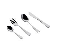 Regalo Italiano Set 24 Posate Memphis Acciaio Colore Argento