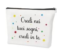 Regalo Laurea Donna,Idee Originale Utile Divertenti Regalo Compleanno Festa Della Donna Frasi Motivazionali Amicizia Natale per Migliore Amica Speciale Amiche Sorelle Colleghe Maturandi,Beauty Case