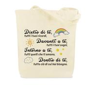 Regalo Laurea Donna,Regali per La Laurea,Idea Regalo per Festa Della Donna Ragazza Divertenti San Valentino per Lei Natale,Regali Amica Sorella Insegnanti Colleghe Maestre Compleanno,Borsa Tela