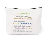 Regalo Laurea Donna,Regali per La Laurea,Idea Regalo per Festa Della Donna Ragazza Divertenti San Valentino per Lei Natale,Regali Amica Sorella Insegnanti Colleghe Maestre Compleanno,Pochette Trucchi