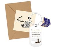 Regalo Maestra Fine Anno Idee Regalo Insegnanti Portachiavi Maestra Biglietto Ringraziamento Regali Compleanno Anniversario Regalo Maestre Maestra Asilo Professoressa Docente Istruttore Collega
