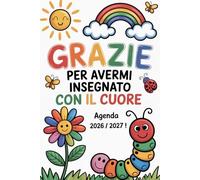 Regalo Maestre Fine Anno: Agenda per maestra 2026-2027