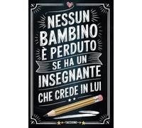 regalo maestre fine anno: Quaderno appunti (A5) | scuola dell’infanzia e primaria | Per insegnante di nido, asilo ed elementari