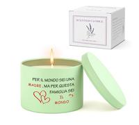 Regalo Mamma Candela Aromatica di Lavanda Idee Regalo Compleanno Mamma Personalizzato Regali Compleanno Natale San Valentino Festa Della Donna Regali Candela Aromatica Lavanda in Lattina Metallo