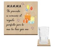 Regalo Mamma Compleanno,Regalo Festa Della Mamma,Regali Mamma,Regalo Per Mamma,Regalo Per La Mamma,Regali Per La Mamma,Regali Per Mamma,Idee Regalo Mamma,Sottobicchieri Legno,Regalo Mamma Natale