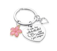 Regalo Mamma Portachiavi Donna - Idee Regalo Originale e Utile per Compleanno, Natale e Festa Della Mamma