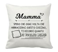 Regalo Mamma,Regalo Mamma Compleanno,Regalo per Mamma,Festa Della Mamma,Cuscino Mamma,Regali per La Mamma,Idee Regali Divertenti,Madre E Figlia,Festa Della Donna,Mamma Regali,Regali per Mamma Natale