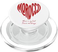 Regalo Marocco Nel Mio Cuore Sempre Amore Patriottico PopSockets PopGrip per MagSafe