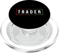 Regalo minimo semplice per il mercato azionario di Day Trader Trading PopSockets PopGrip per MagSafe