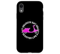 regalo mod vita scooter per gli appassionati di scoot 2 ruote sport scooting Custodia per iPhone XR
