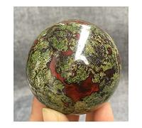 Regalo naturale della sfera della sfera di cristallo del diaspro della pietra del sangue del drago (Size : 500g)