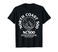 Regalo NC500 North Coast 500 Scotland Road Trip Maglietta