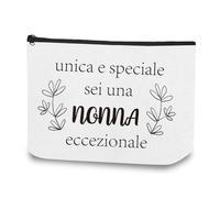 Regalo Nonna Compleanno,Regalo per Nonna Natale Nonna Idee Regalo,Borsa Trucchi Regali per Nonna,Pochette Idee Regalo Nonna,Regalo Festa Della Nonna E Mamma