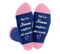 Regalo Nonna Natale,Regali per Nonna,Calzini Donna,Regali per La Nonna,Regalo per Nonna,Regali Nonna,Festa Dei Nonni Idee Regalo,Regalo Festa Dei Nonni,Regalo Nonni Natale,Regali Festa Dei Nonni