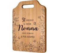Regalo Nonna per Festa Dei Nonni, Tagliere o Blocco, Regalo Nonna Compleanno, Regalo Per Nonna in Natale Ringraziamento Anniversari, Regali Per Nonna Compleanno
